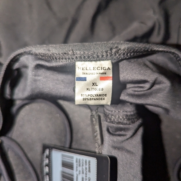 RELLECIGA Women's Tummy Control Swimwear Strapless One Piece Swimsuit X-LARGE - Picture 6 of 7